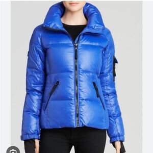SAM. Cobalt Blue Freestyle Down Puffer Jacket
